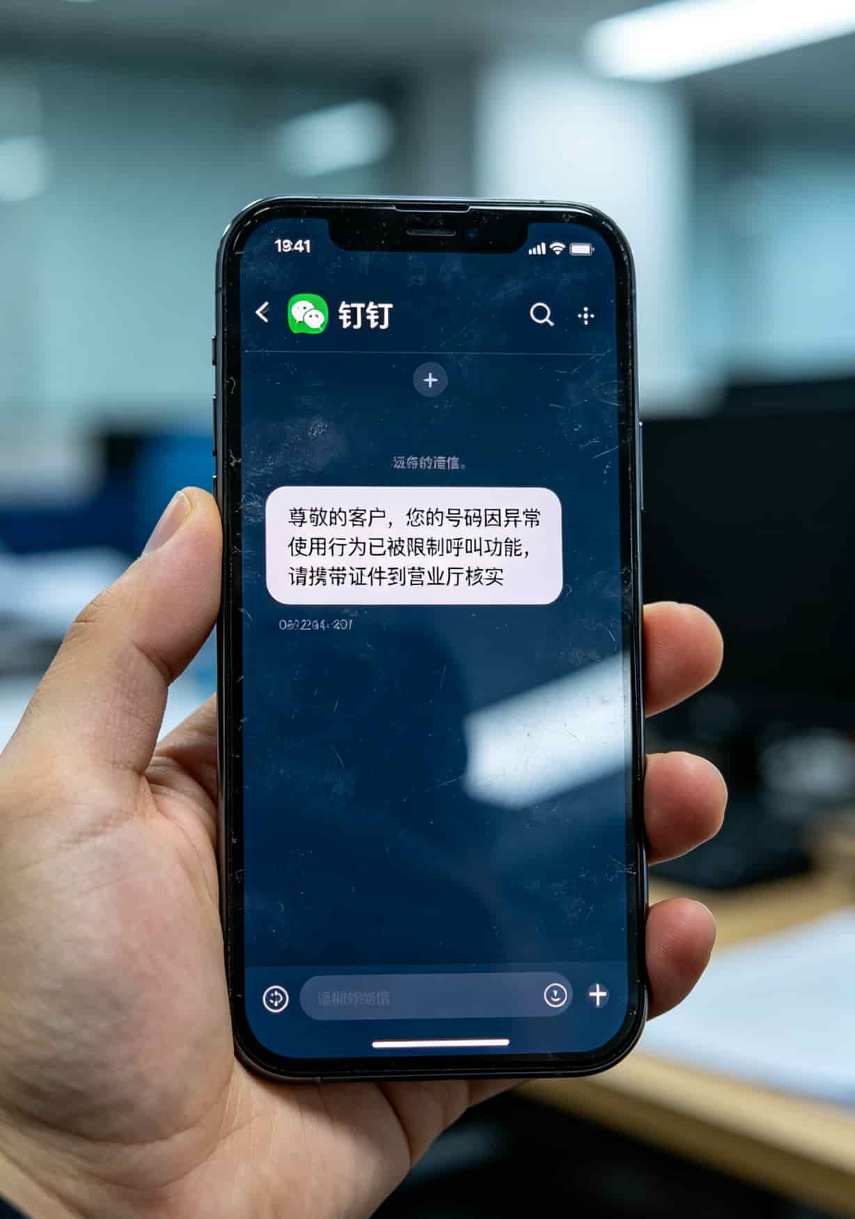 保山8年电销老炮:电信怎么流量卡才不亏?算清这笔账你也能月省1000+ 电销卡被封的短信提醒截图示例