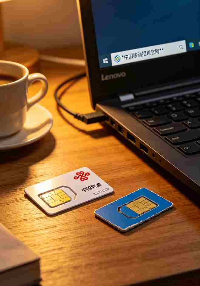 联通纯流量卡和普通手机卡对比示意图