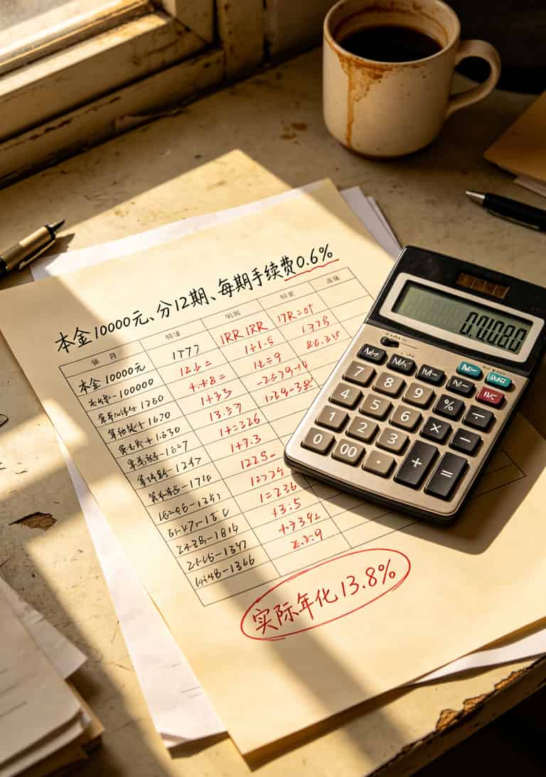 电信客服是多少?存好这个号码,我朋友靠它省下两万块 信用卡分期实际利率计算表示例