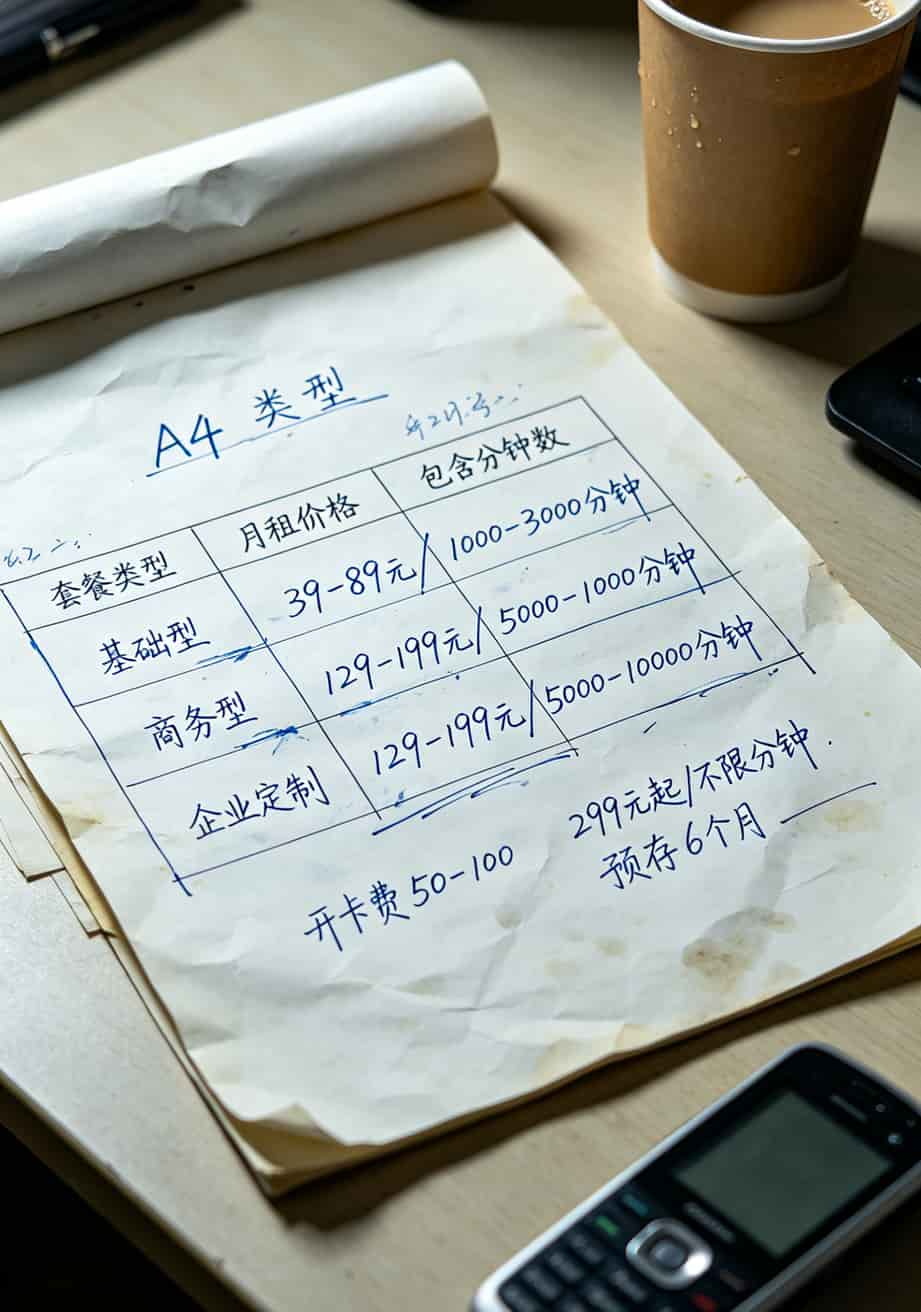 余姚电销卡避坑指南:我跑遍全城找“中国电信的电话”办卡,这些坑全踩过 电销卡套餐价格对比表格手写照片