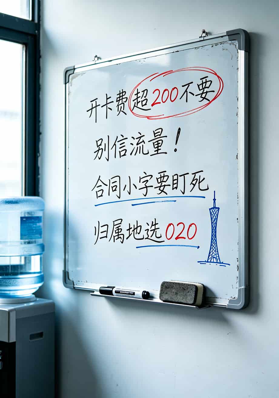 广州电信电话办卡被骗了三年,终于有人把电销卡的坑说清楚了 电销卡避坑指南示意图