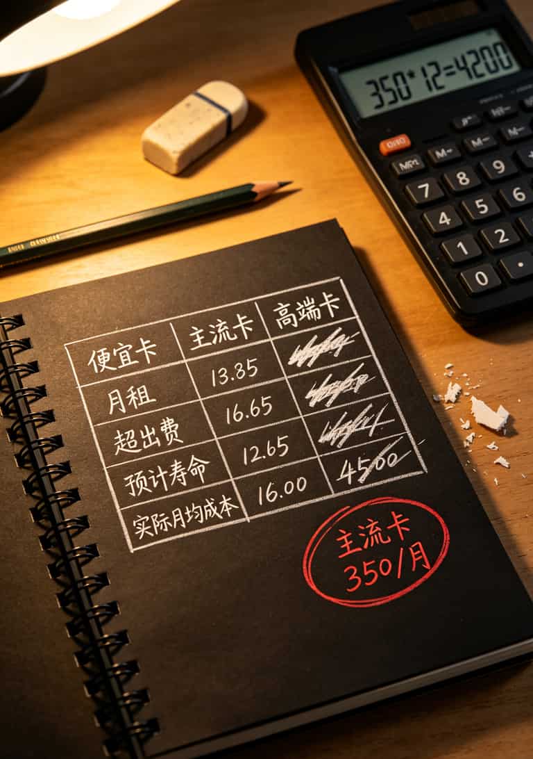 广州电信电话办卡被骗了三年,终于有人把电销卡的坑说清楚了 电销卡长期成本计算表格