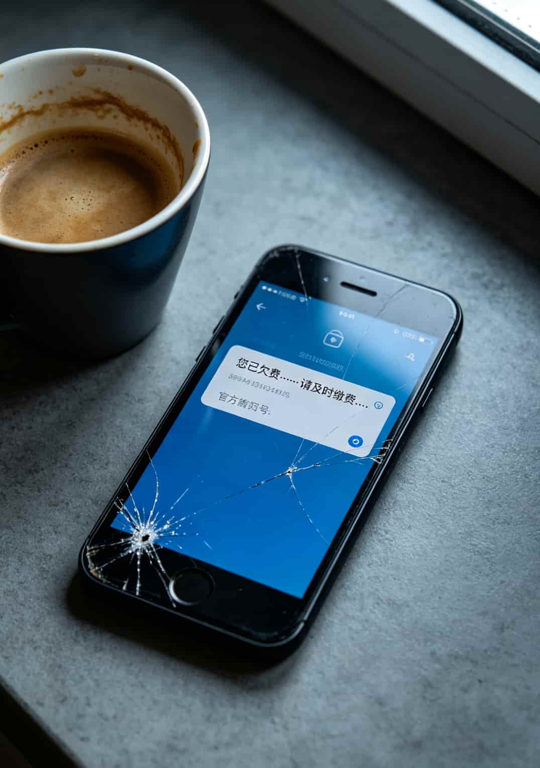 干电销8年,我掏心窝子说一句:电信拆机等于销户吗?别等号码没了才哭 手机显示欠费停机的短信通知截图