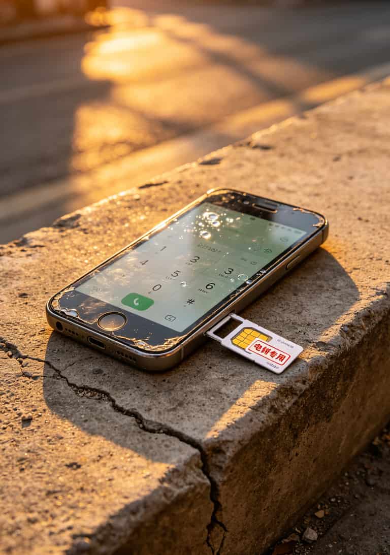 电销卡老司机说实话:电信换卡不换号码怎么办理?别再被坑了 备用手机专门插电销卡的实拍图