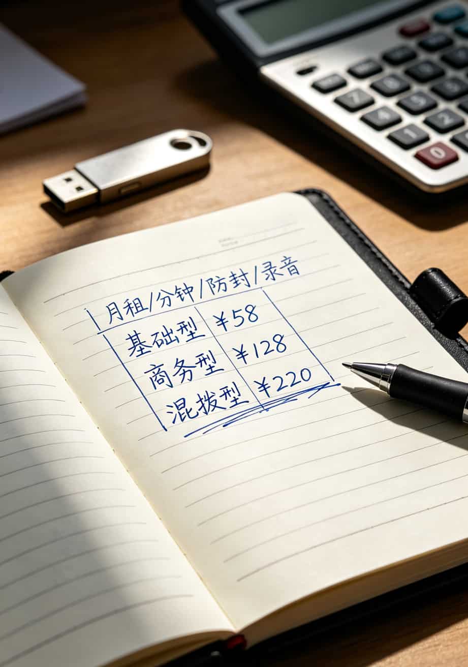 电信路由器初始密码懒得改?电销卡的坑我替你踩了20个,最后一个最要命 不同价位电销卡功能对比表格