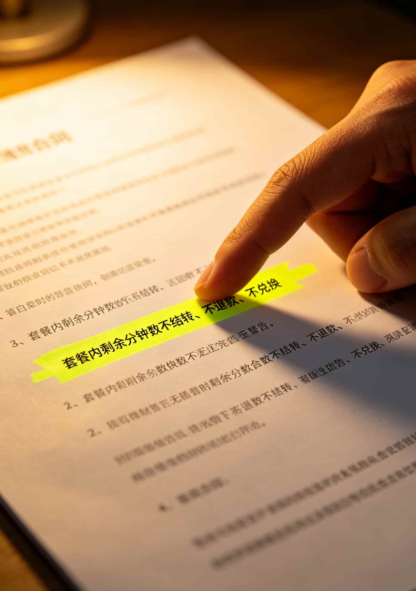 中国移动和中国电信哪个好?电销卡用了三年,换了四次运营商,说点大实话 电销卡合约中关于套餐不退费的条款特写