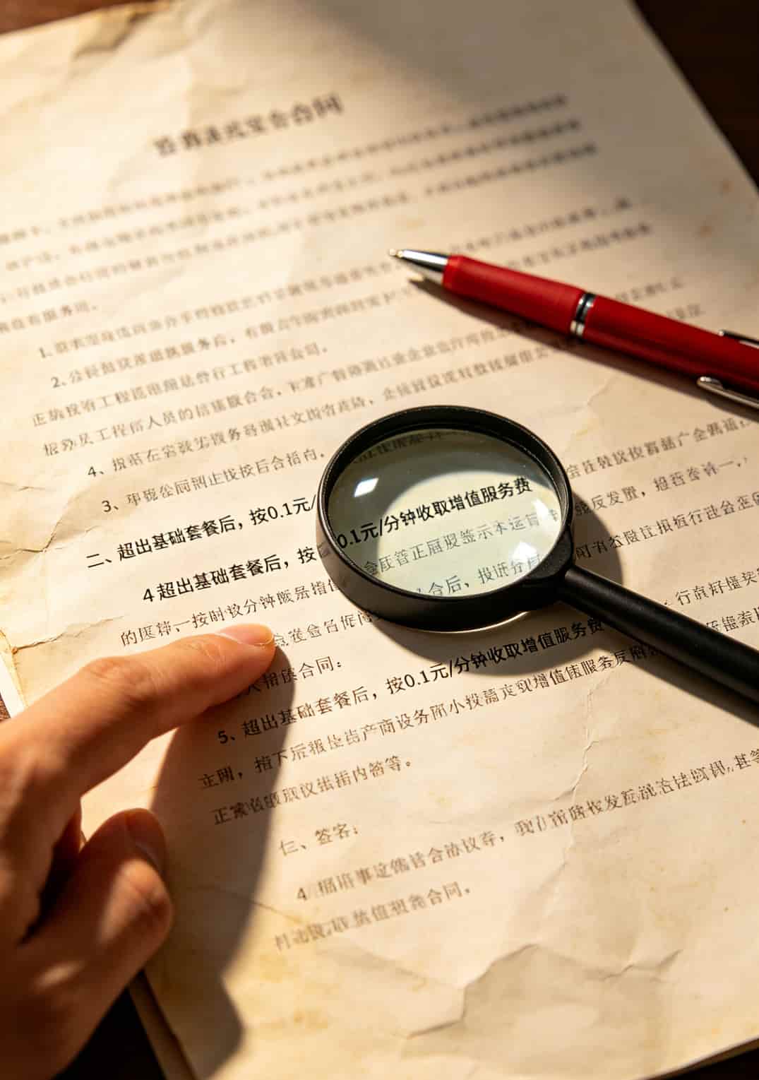 广州电信电话办卡被骗了三年,终于有人把电销卡的坑说清楚了 电销卡合同陷阱示例