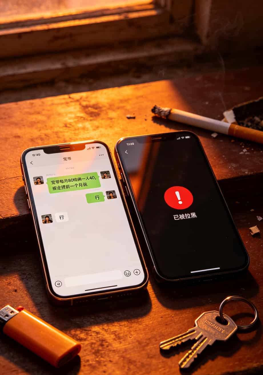 微信聊天记录截图示例
