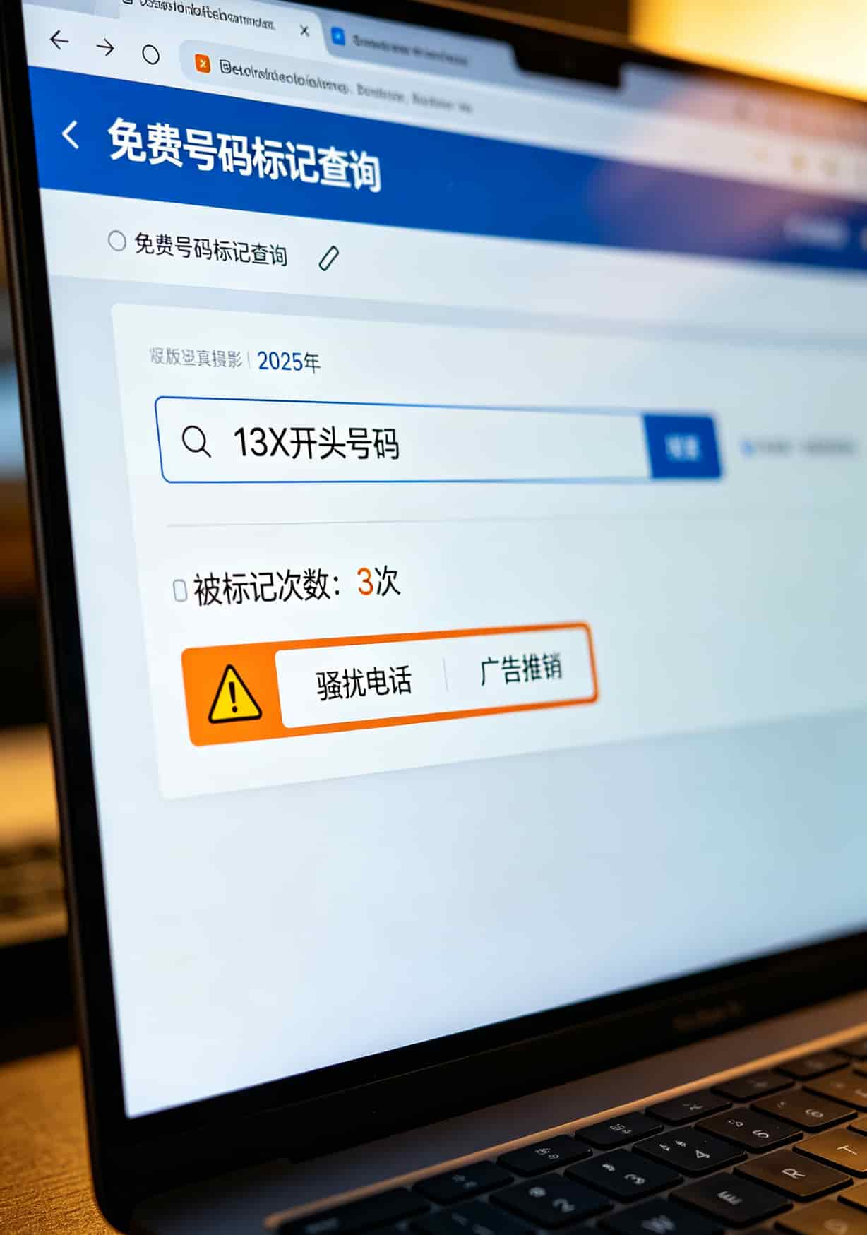 被坑三次后,我才搞懂电销卡能不能只办一张——广东省电信规划设计院有限公司内部人士透露的真相 号码标记查询工具界面