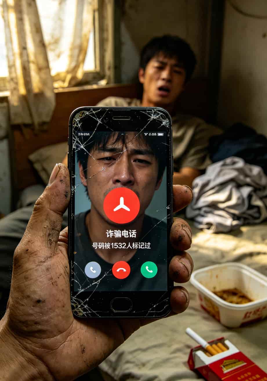 郑州老李干了8年电销,换过十几家卡商:选对电信运营商电话卡,三个月少亏20万 手机屏幕显示号码被标记为诈骗电话