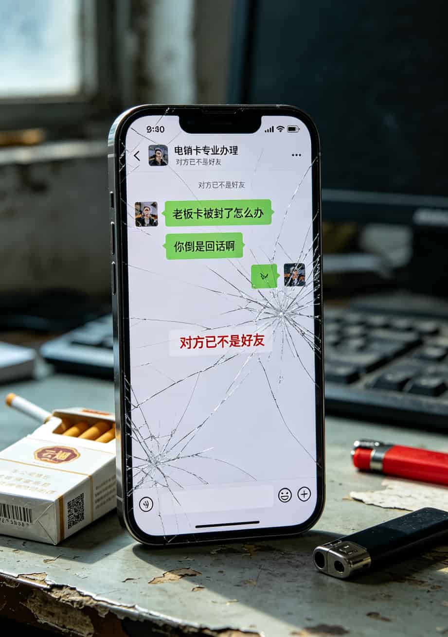 保山8年电销老炮:电信怎么流量卡才不亏?算清这笔账你也能月省1000+ 电销卡被骗后的聊天记录截图示例