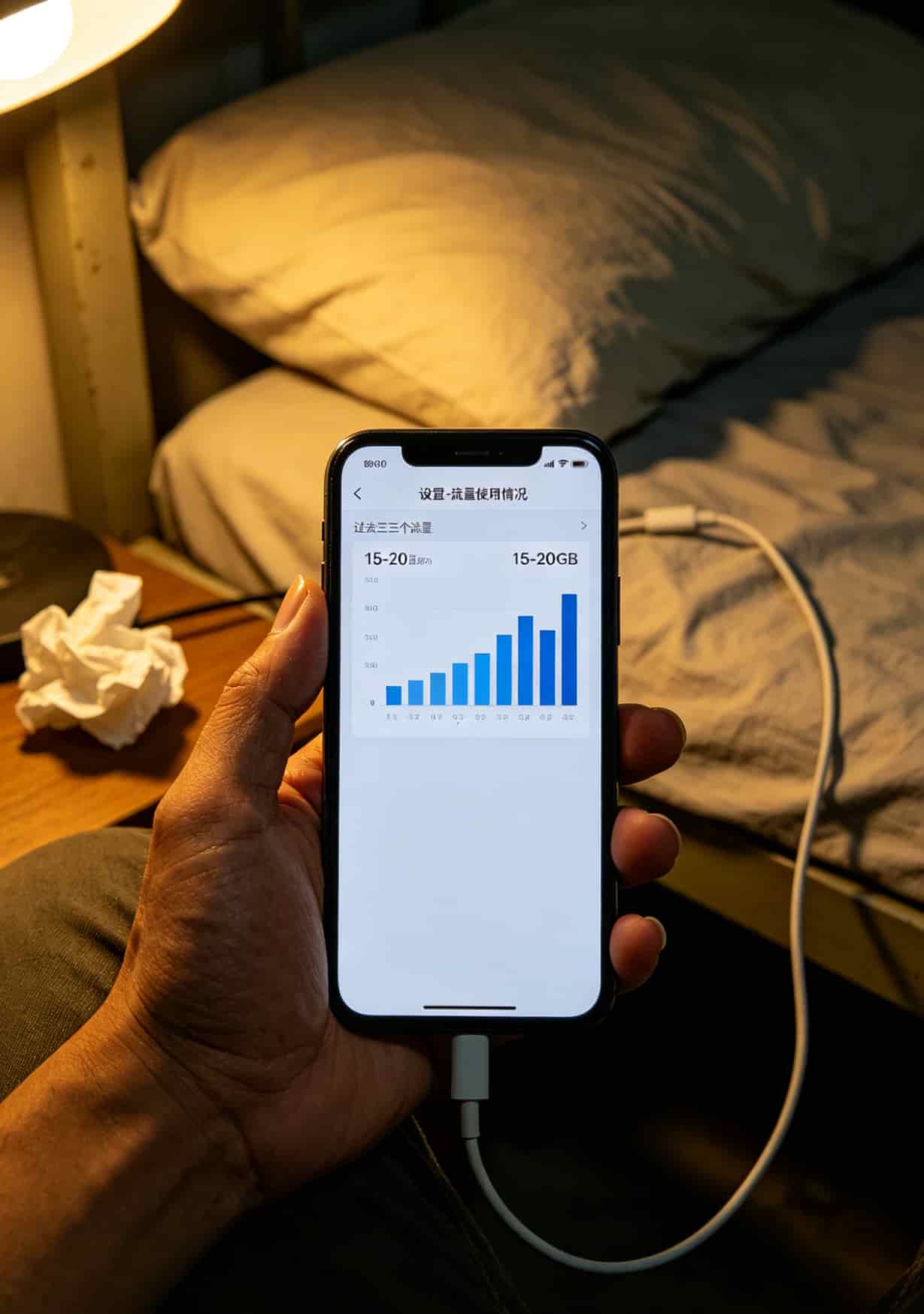 手机查流量使用情况截图步骤
