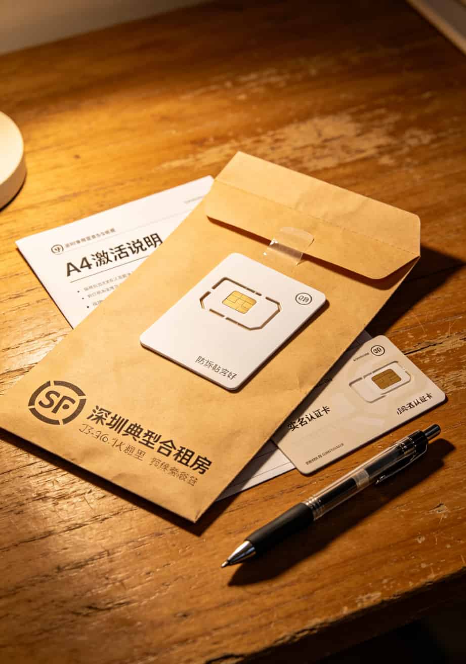 深圳手机号码靓号网实测:我跑了8家营业厅,最后躲到网上办卡才没被坑 移动流量卡激活包装防拆贴图示