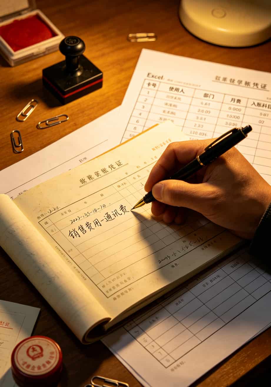 电销卡入账把我坑惨了8万块!江西电信网上营业厅套餐这样选才不踩坑 电销卡费用入账科目分类表示例