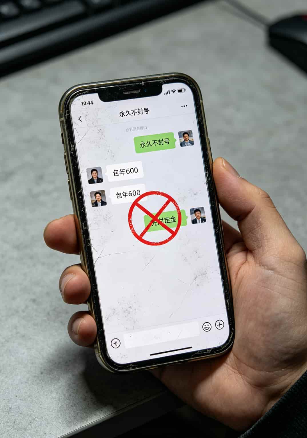 电销卡老司机说实话:电信换卡不换号码怎么办理?别再被坑了 线上电销卡广告常见骗局截图示例