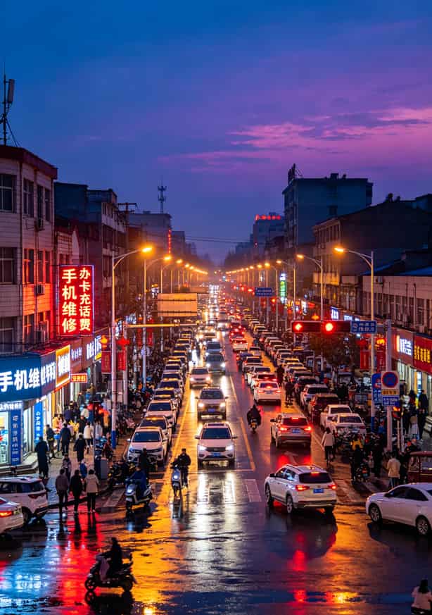亳州电销卡防封避坑指南:电信卡客服电话是多少?10000,先记下再往下看 亳州魏武大道与人民路交叉口街景