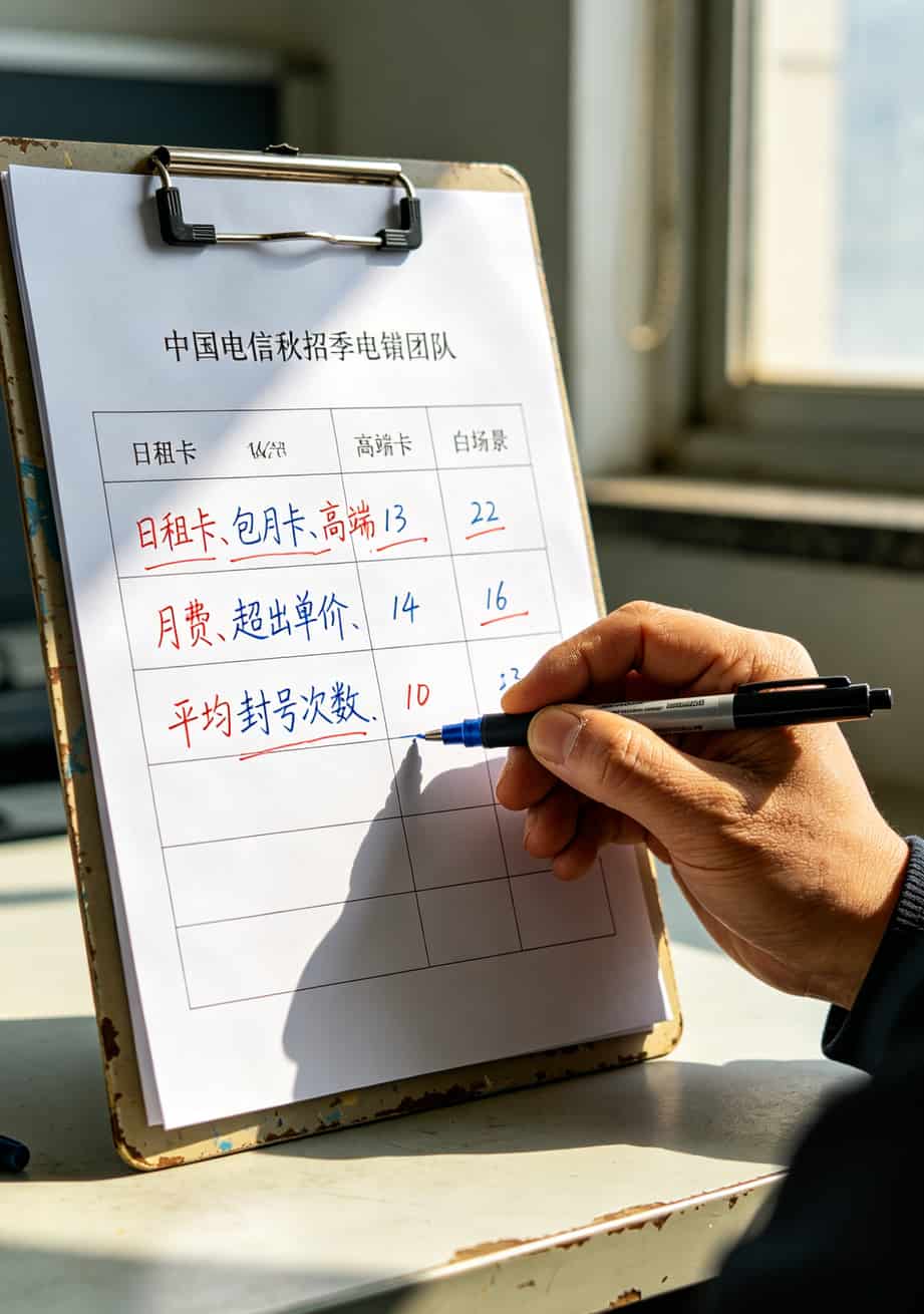 中国电信秋招季,选错电销卡一个月多花2000块,这8个坑我替你踩过了 电销卡套餐费用对比表格