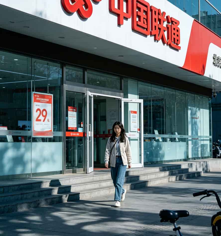 29块流量卡,值不值得办?我掏钱踩坑后给你交个底 西单联通营业厅外景