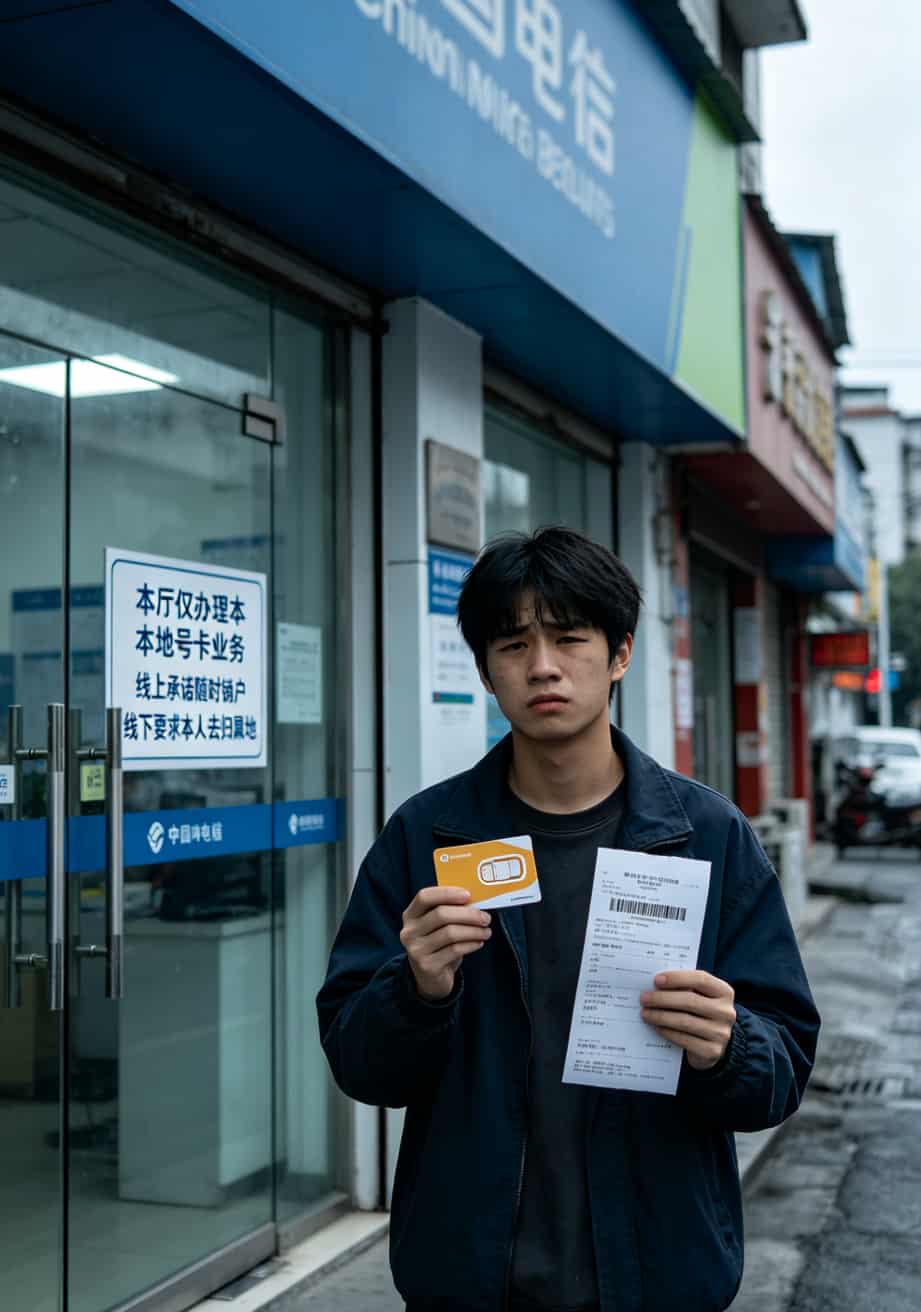 19块钱180G?劝你打住!我干通信8年,劝你别碰“0元流量卡” 线上购买的流量卡需要去归属地营业厅注销的示意图