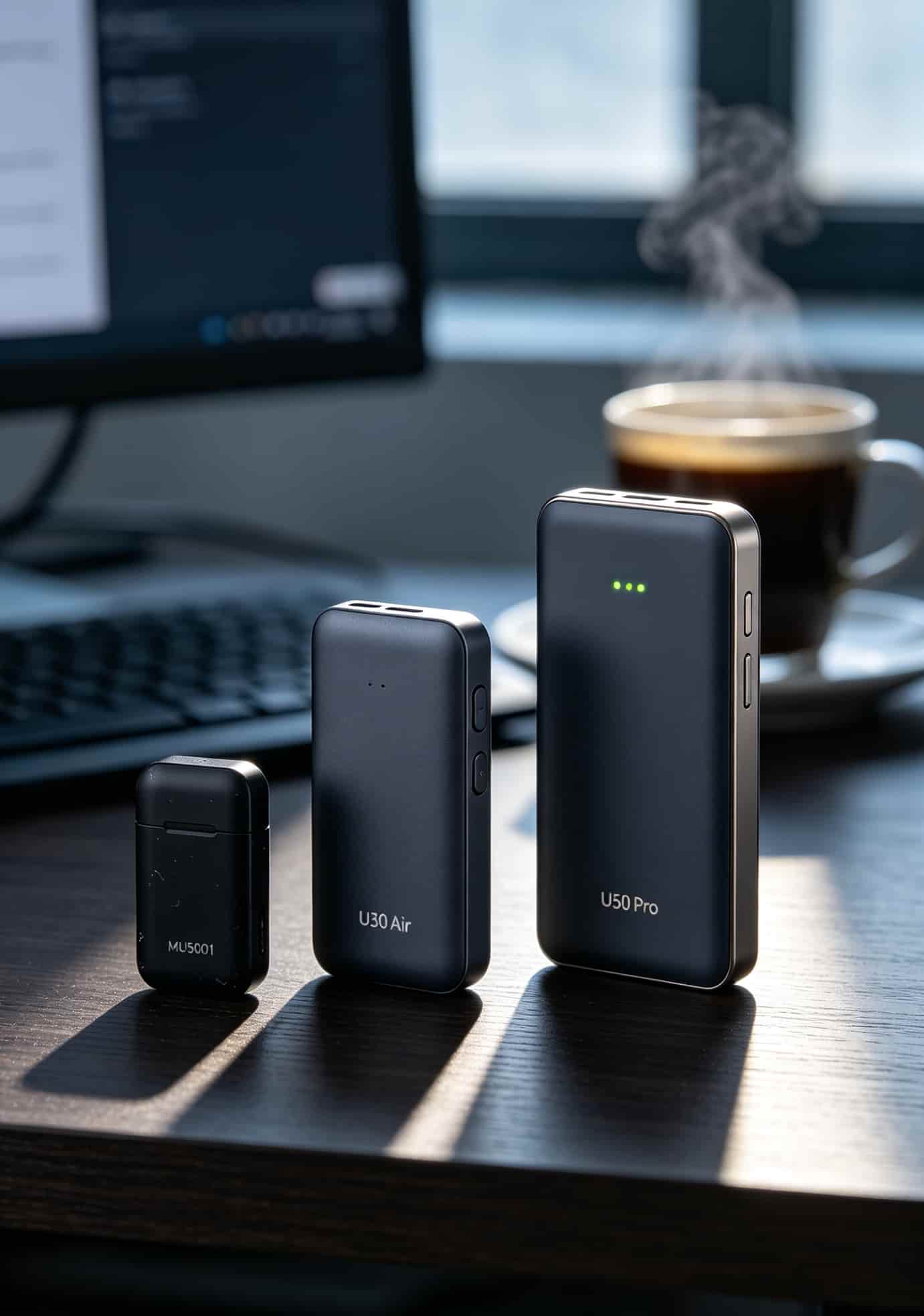 19块月租的流量卡有啥?实测三台中兴随身WiFi,说点得罪人的大实话 三台中兴随身WiFi并排对比,从左到右MU5001、U30 Air、U50 Pro