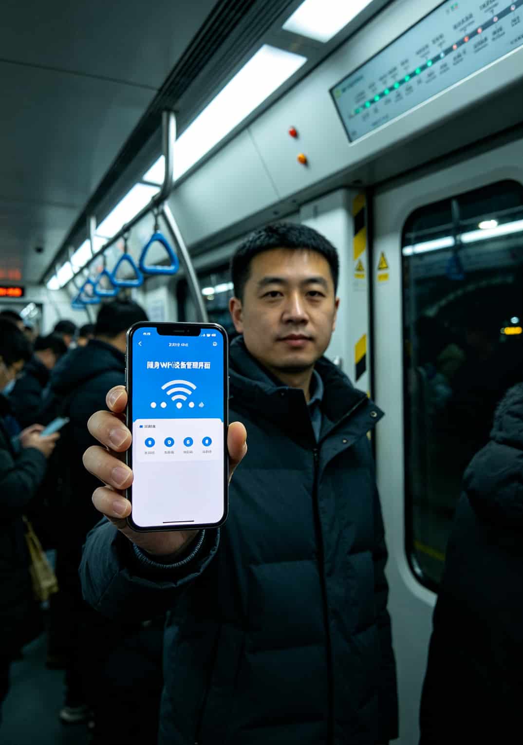 北京1元流量卡实测:抠门打工人的两个月血泪史,能省一顿呷哺 北京地铁10号线上手机显示随身WiFi信号满格