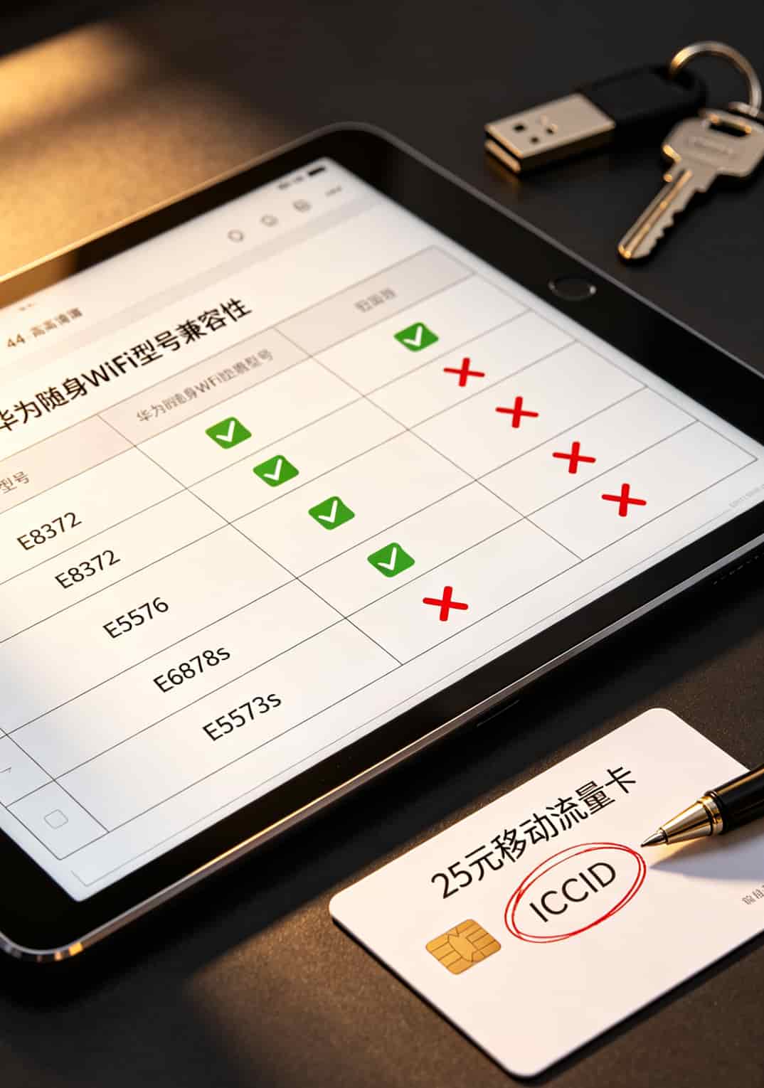 一张25元移动流量卡配上华为随身WiFi,我当小白鼠八个月的实话 华为随身WiFi各型号兼容性列表截图