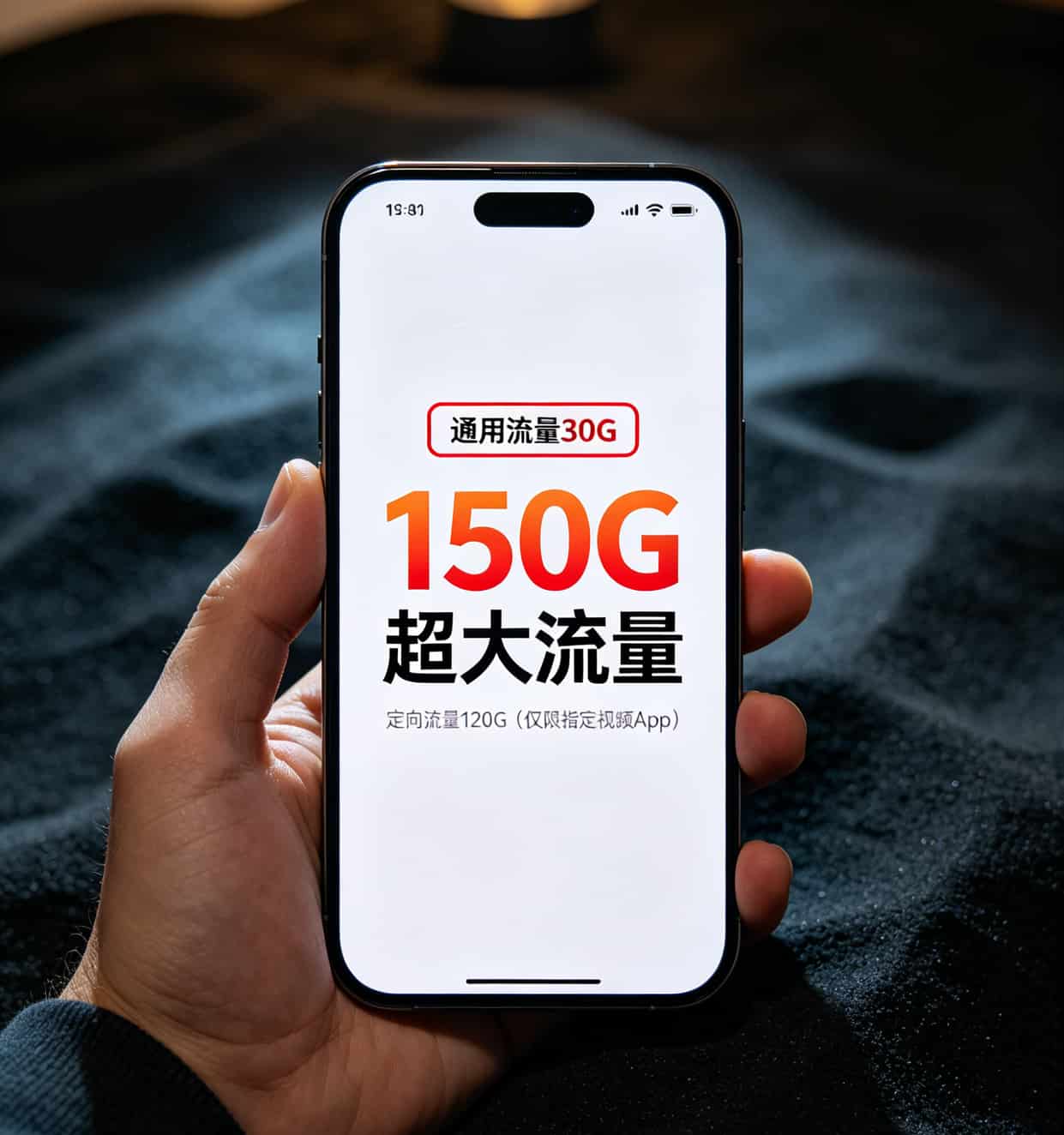 买5g纯流量全国通用流量卡配华为随身WiFi,39块钱100G那个档最划算,19块以下的别碰 流量卡套餐详情页通用流量与定向流量对比截图