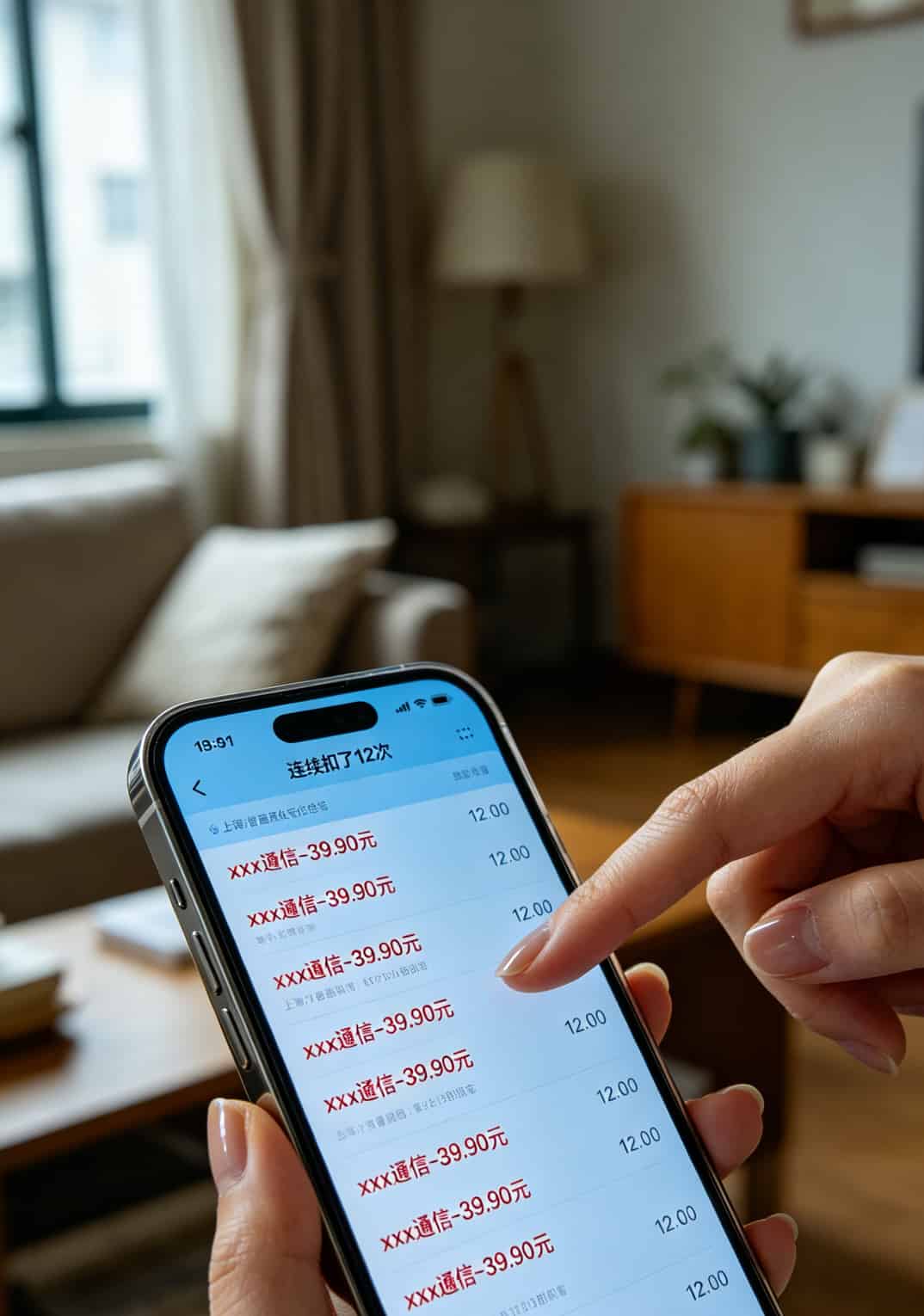支付宝自动扣费记录截图，每月39.9元
