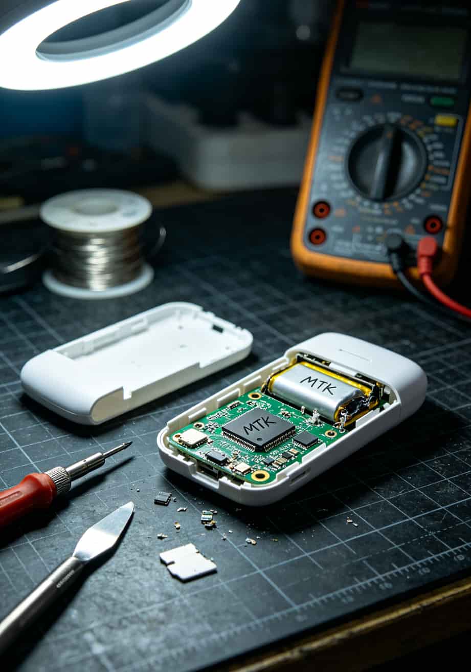 4g监控流量卡多少钱一个月?19块能买150GB,别再多花冤枉钱了 山寨华为随身WiFi内部拆解图