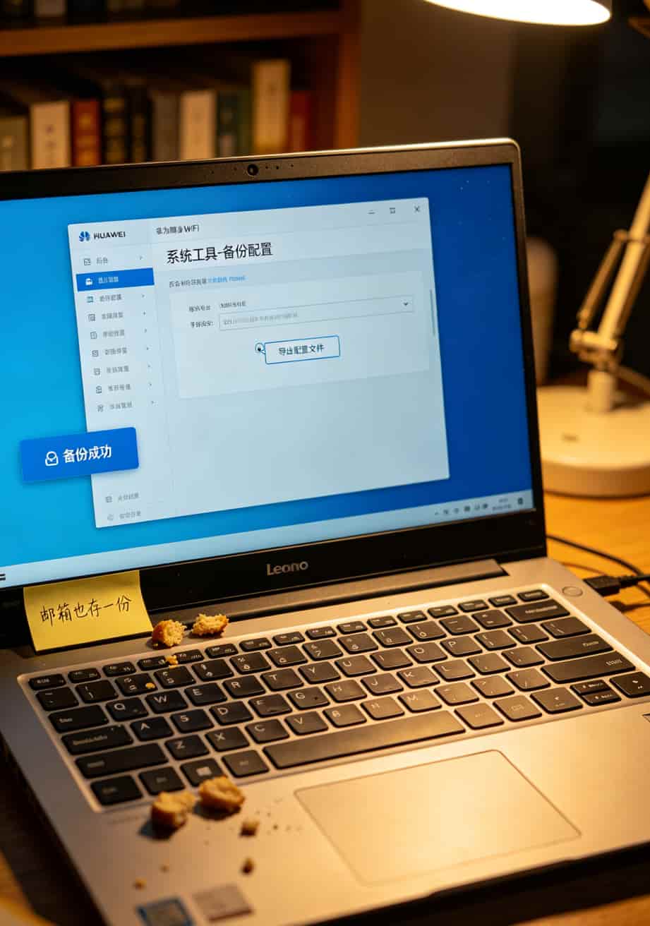 办了b站卡免流流量配上华为随身WiFi,我亏了200块才整明白这些门道 华为随身WiFi后台APN设置界面截图