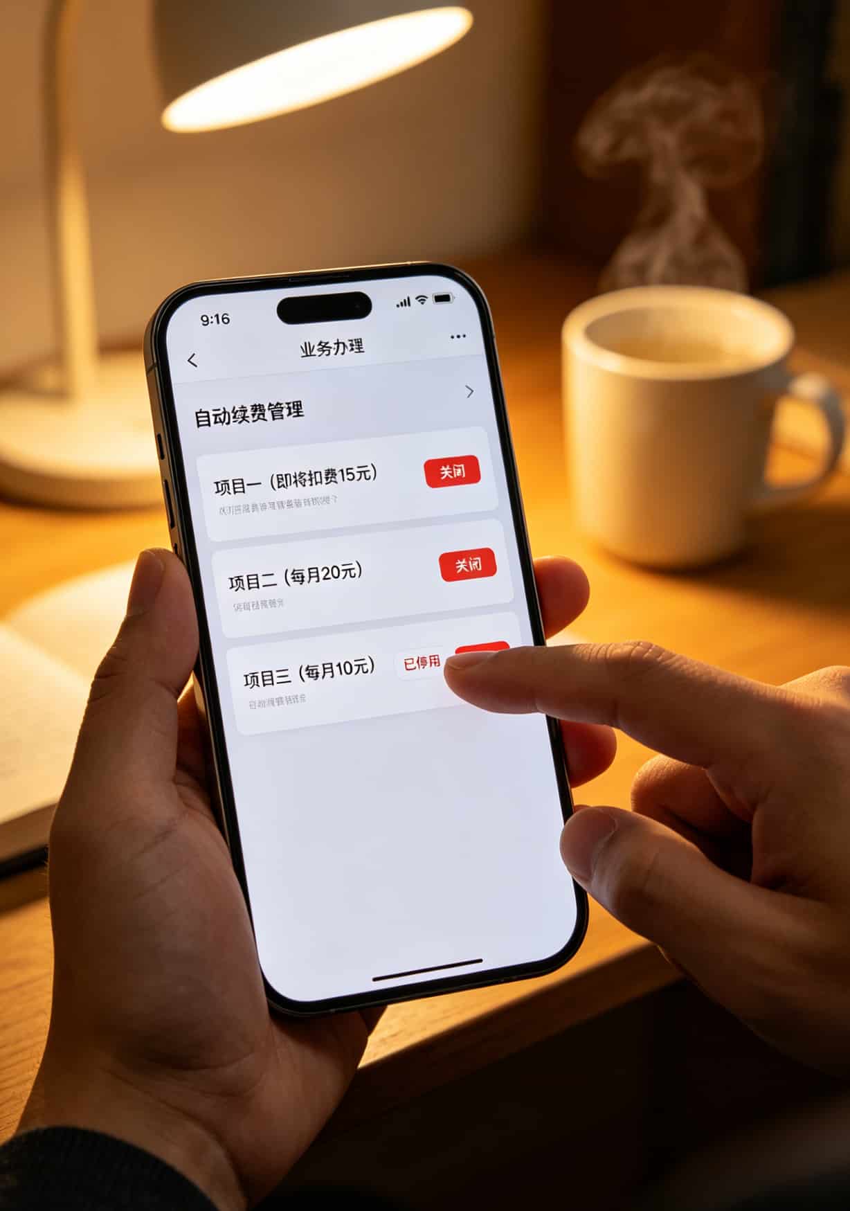 彩虹流量卡用了三年,我才搞懂联通校园卡和黄色校园卡的省钱组合(学生党必看) 运营商App关闭自动扣费设置界面