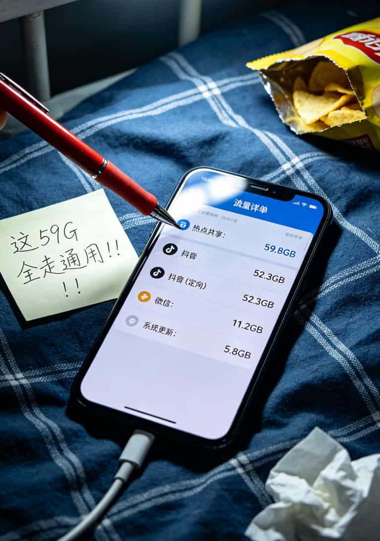 办流量卡有什么坏处?我亏了600块才整明白,你别再踩了 三大运营商校园套餐对比表格,标出通用流量和定向流量差异