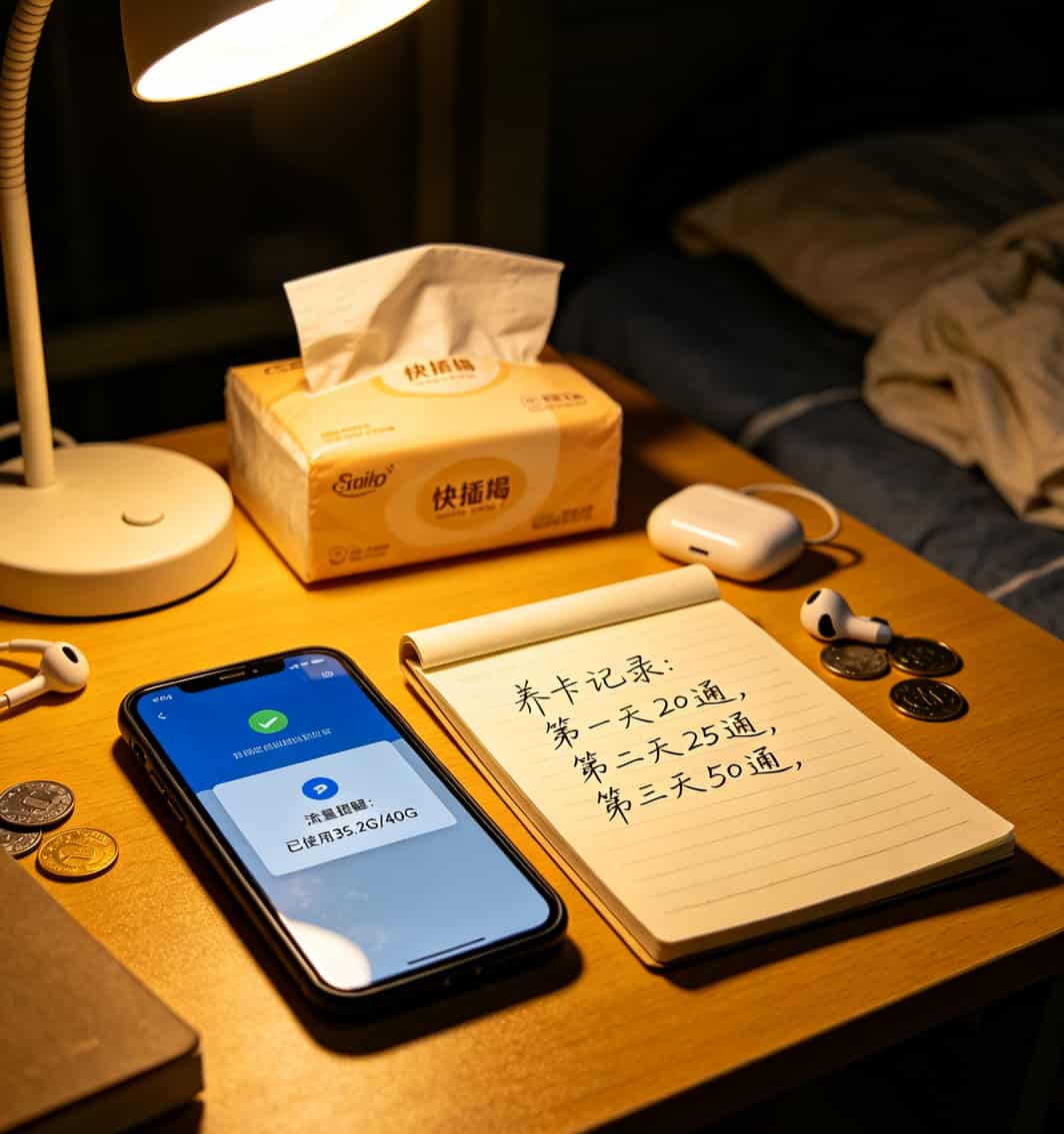 贵阳跑电销办卡避坑:实测办理哪种卡流量多又抗封(附10个血泪经验) 电销卡养号与流量监控操作指南