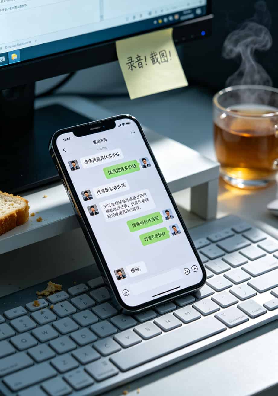 19元就能办到电信正规流量卡?别急,我把6个朋友的账单翻出来给你看 手机日历设置提醒的截图,显示“优惠到期前30天换套餐”