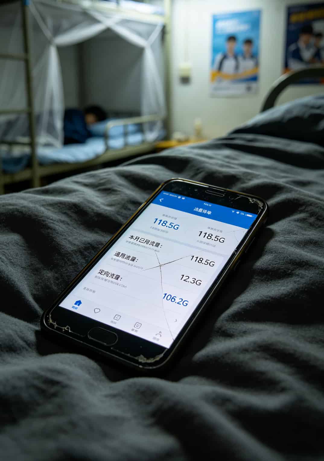 办了17张卡才敢说:学生选高速大流量卡别看广告,这3条坑我全踩过 京东校园卡流量使用情况手机截图