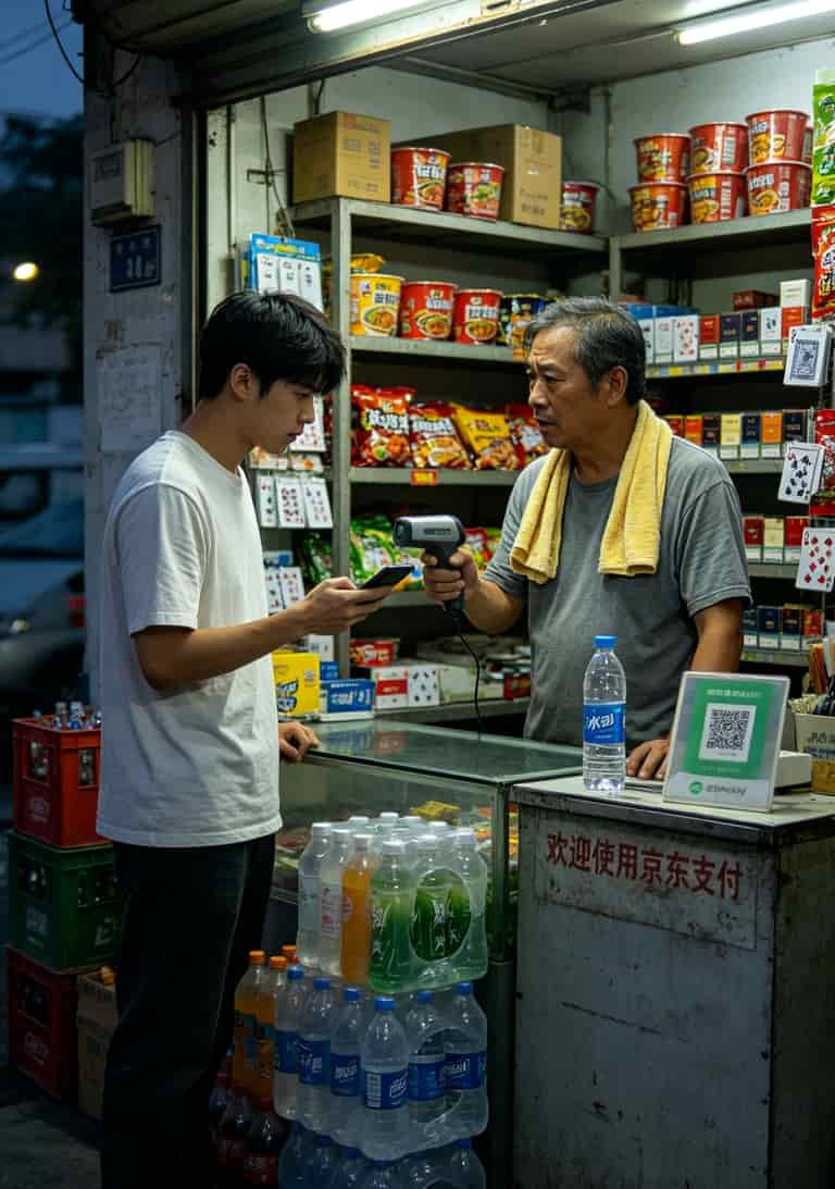 畅视流量卡实测:坑了我两千块,这些内幕没人告诉你 小卖部门店刷京东校园卡测试的实拍图