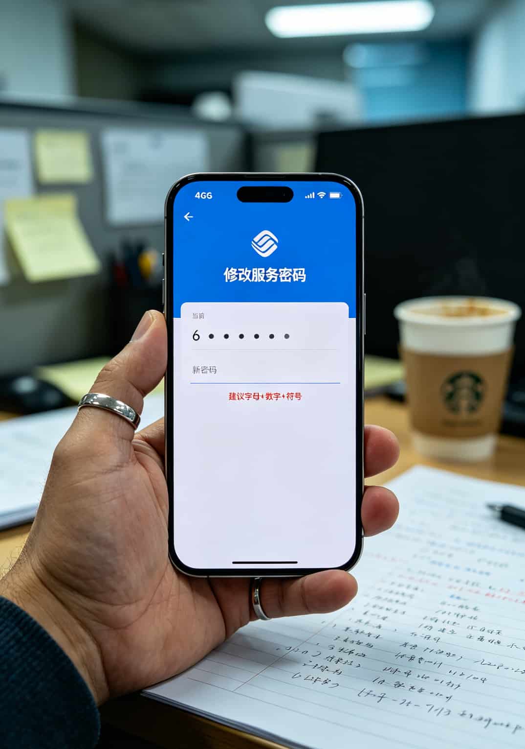 2022年什么电话卡流量多又便宜?华强北混了8年,我直接告诉你答案 运营商APP修改密码操作界面
