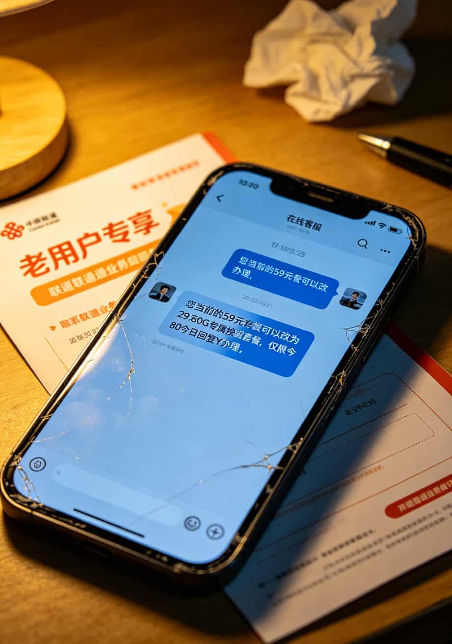 2022年什么电话卡流量多又便宜?华强北混了8年,我直接告诉你答案 运营商挽留政策优惠示例