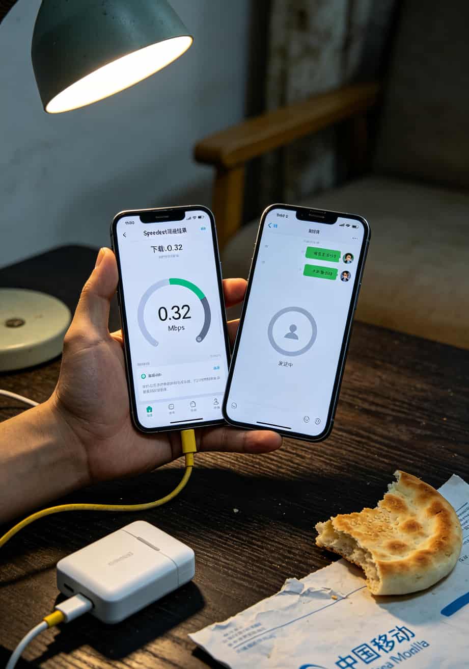 9.9元10g流量卡,我花了三个月帮你试过了:省不了一点钱 实测9.9元套餐的网速只有0.3Mbps