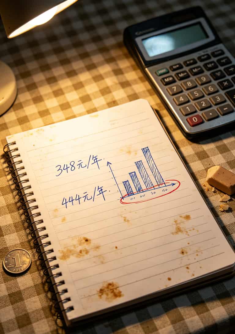 25元100g流量卡值得办吗?我跑了8年通信,说实话:90%的人会被坑 长期成本对比表格图