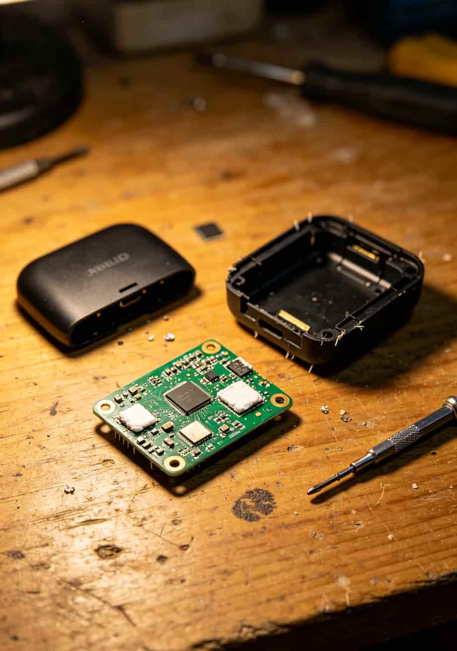 华县买随身WiFi水太深!那个230g流量卡我劝你多看两眼 拆开的廉价随身WiFi内部主板,无散热片,做工粗糙