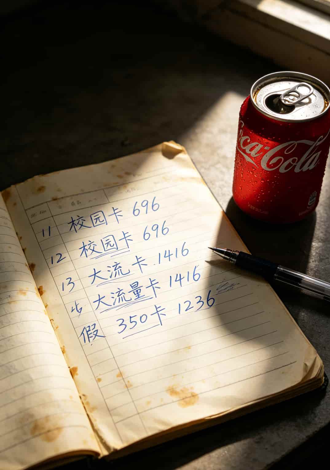 你还在搜“350g流量卡”?别被割韭菜了,先看这篇再掏钱 笔记本上手写的三类套餐两年花费对比表