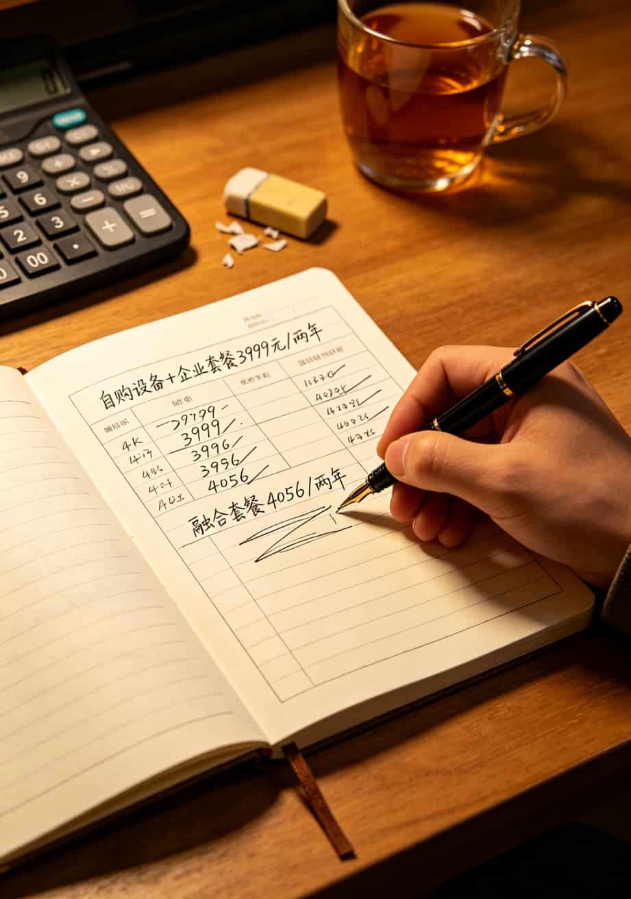 随身WiFi踩坑三年,esim卡流量充值前不看这篇真不行(内附10张实操图) 两年内不同套餐方案的费用对比表格