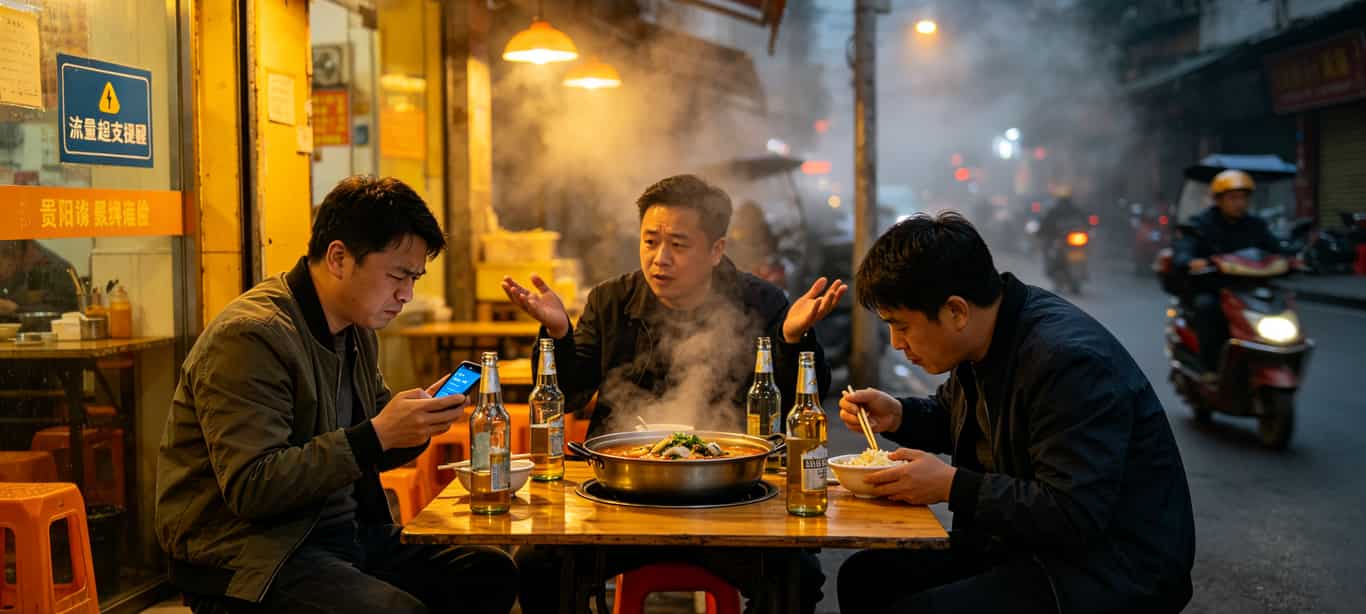 贵阳跑电销办卡避坑:实测办理哪种卡流量多又抗封(附10个血泪经验) 电销卡踩坑案例漫画插图(写实摄影版)