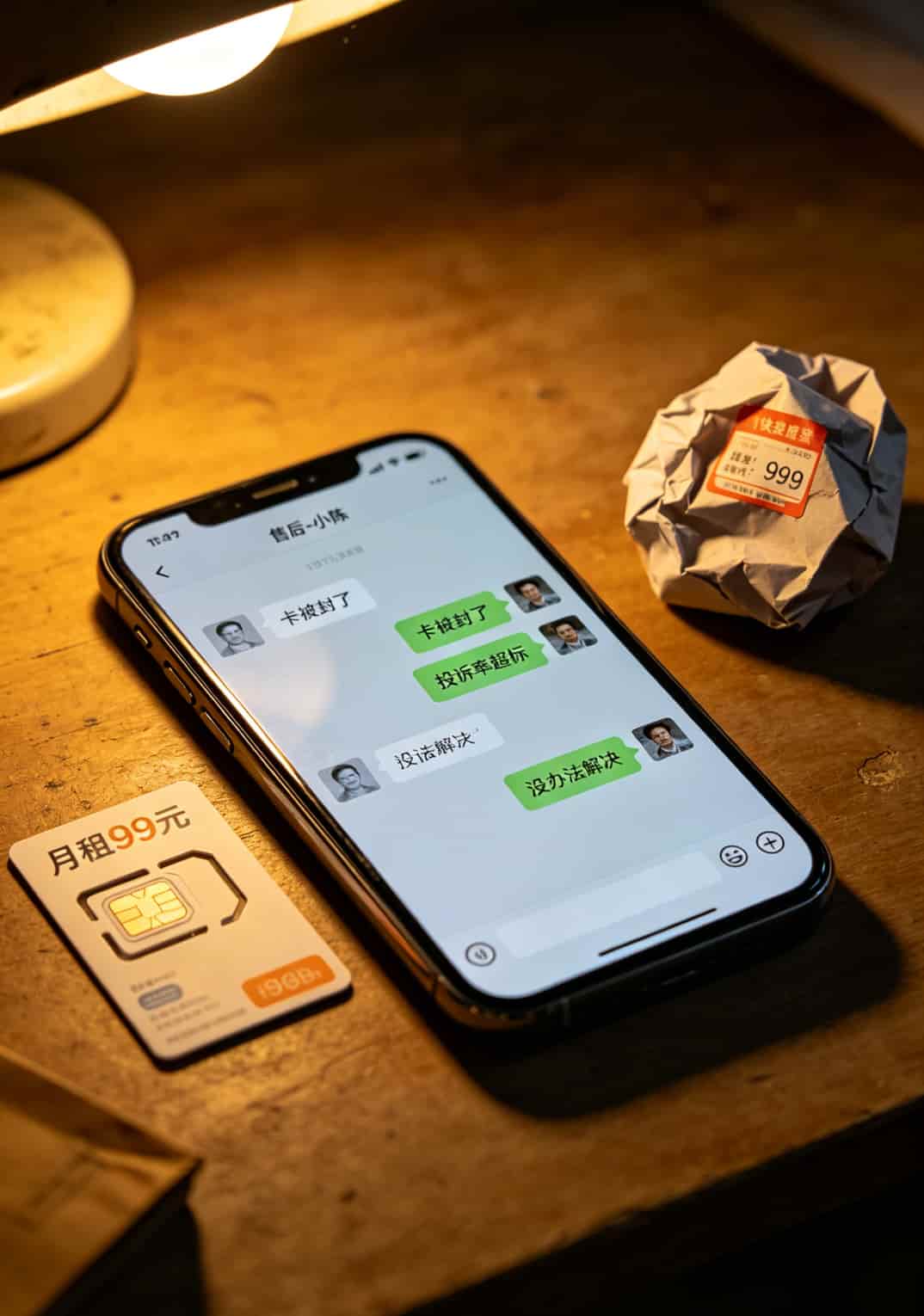 搜“19电信流量卡办理”上当三次后,我总结出这套电销卡防坑手册 低价电销卡被封的投诉聊天记录