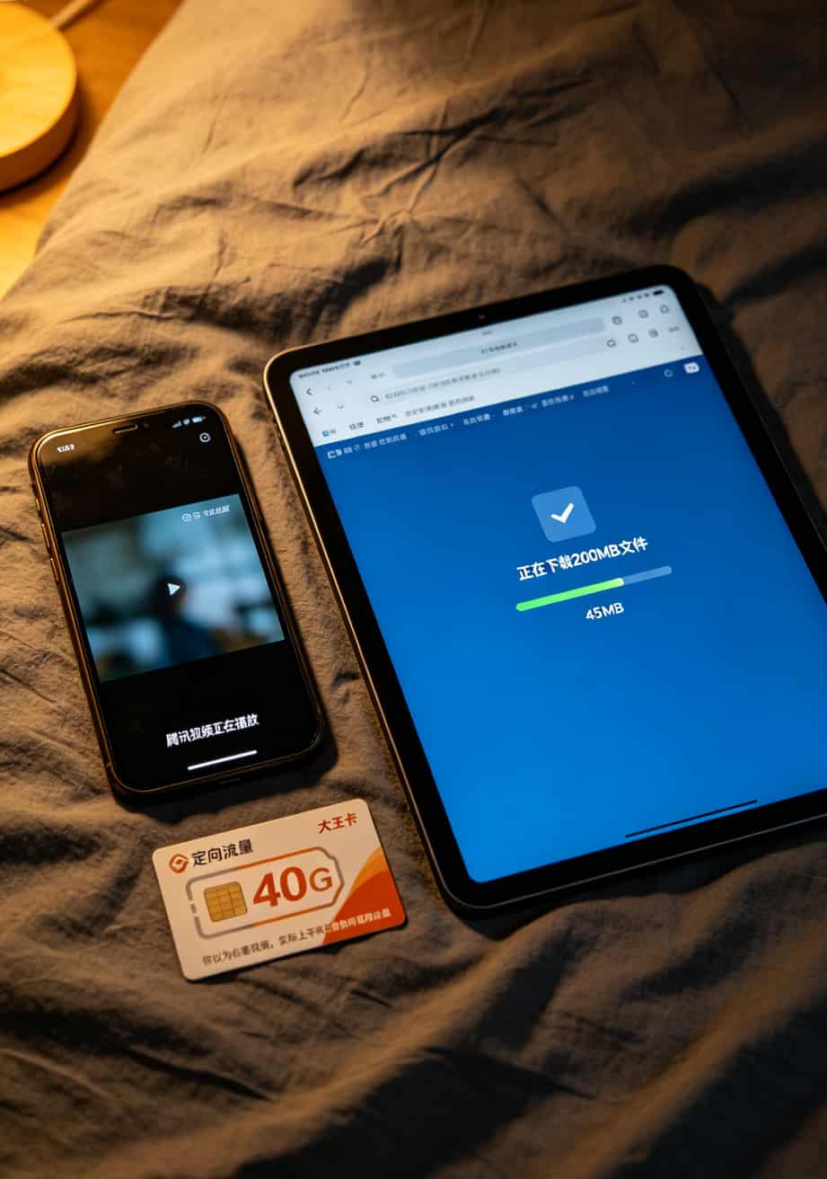 华为随身WiFi到底配哪张流量卡最省钱?我换了11张卡实测告诉你答案 互联网定向流量卡使用陷阱说明图