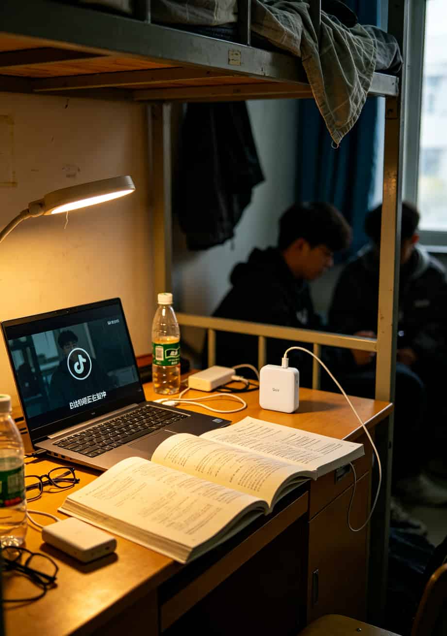 160g流量卡全国通用流量三年能省一千块?我换了4个随身WiFi,算完账才发现被坑了这么久 学生宿舍使用随身WiFi场景图