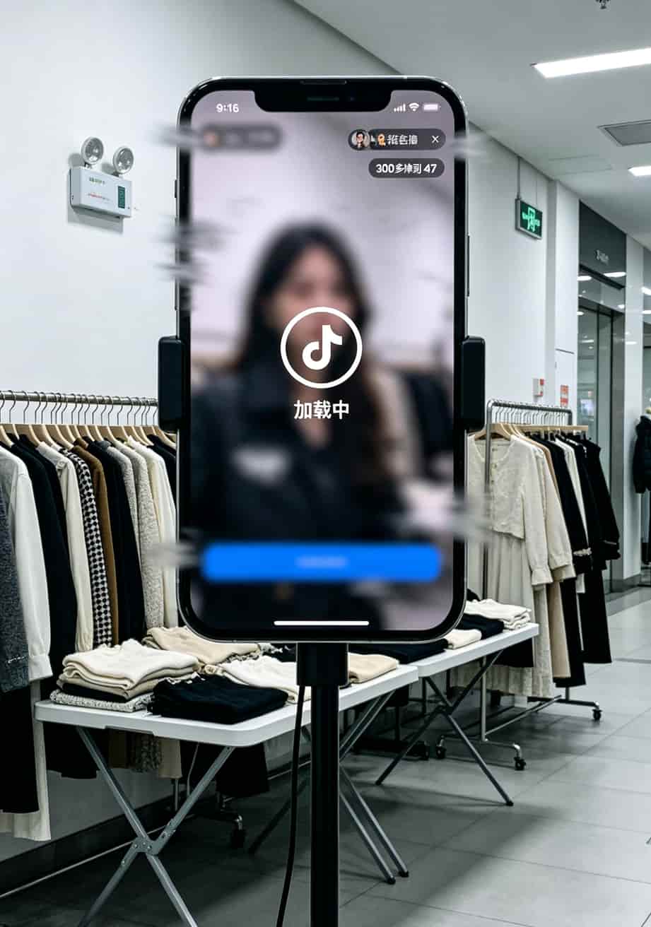 抖音直播画面模糊卡顿截图