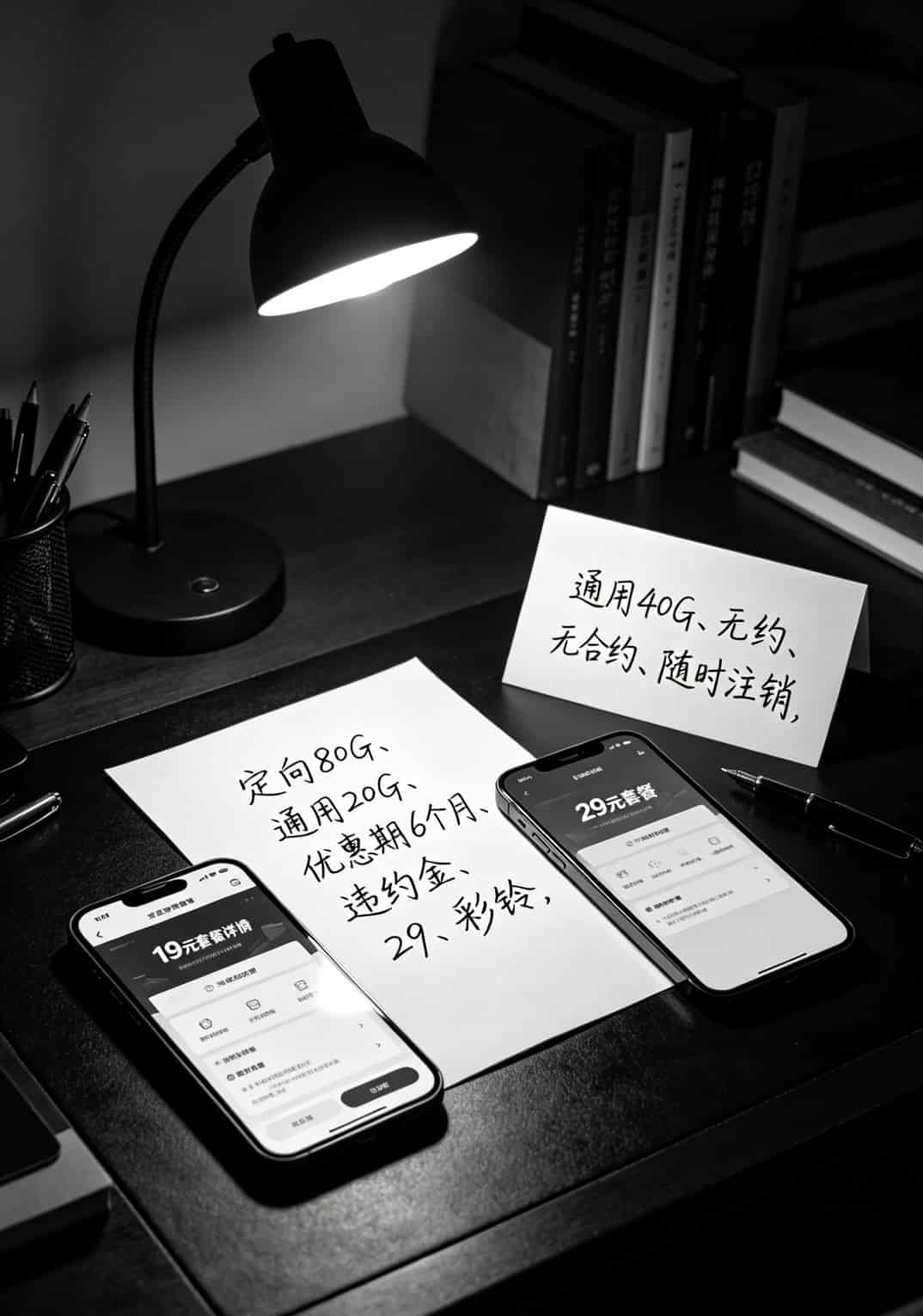 19元就能办到电信正规流量卡?别急,我把6个朋友的账单翻出来给你看 一个卡通人物举手提问的插画风格但写实版:真人举起手机屏幕显示问号