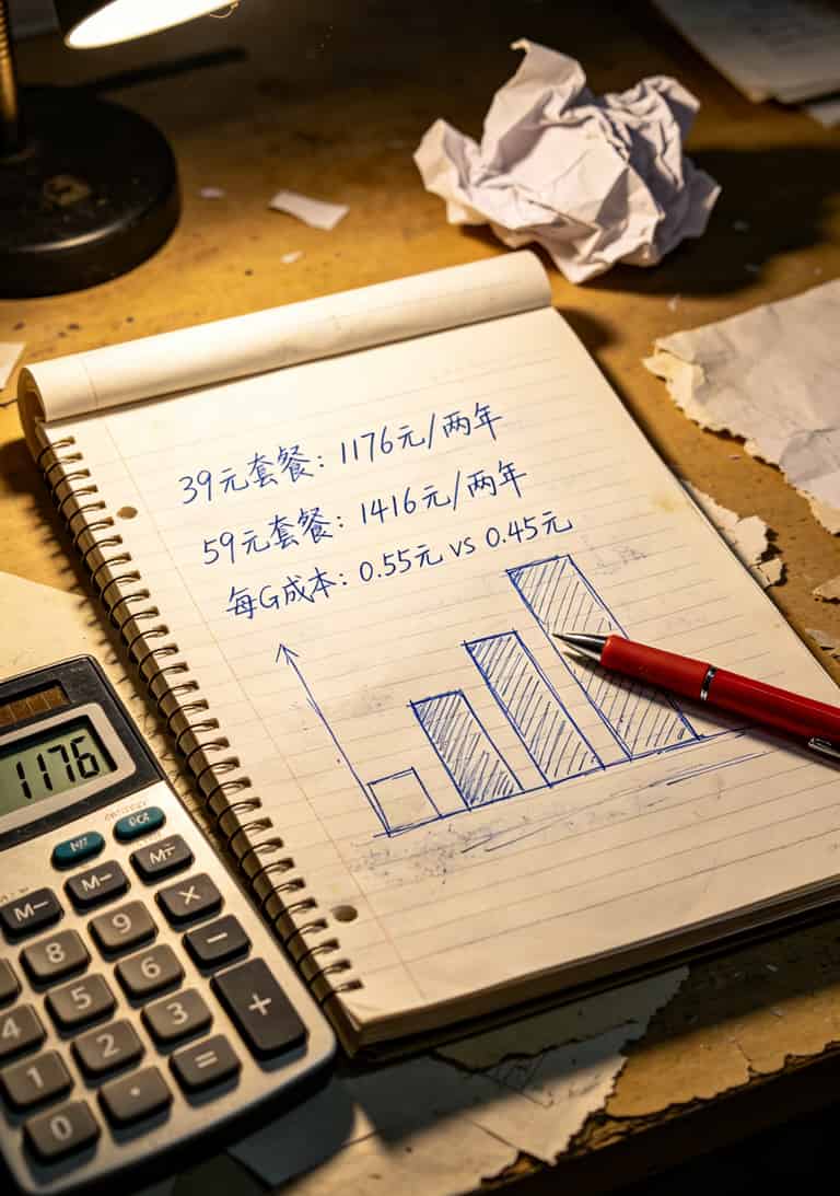 跑了半年,亏了200块,这篇pda流量卡测评全是实话(建议看完) pda流量卡两年总费用计算表格